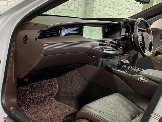 LS500h バージョンL レクサスセーフティプラス 純正オプション20AW デジタルインナーミラー セミアニリン本革 ガラスサンルーフ 360度パノラマカメラ PWトランク AC100Vコンセント 純正ドラレコ ETC2.0(64枚目)