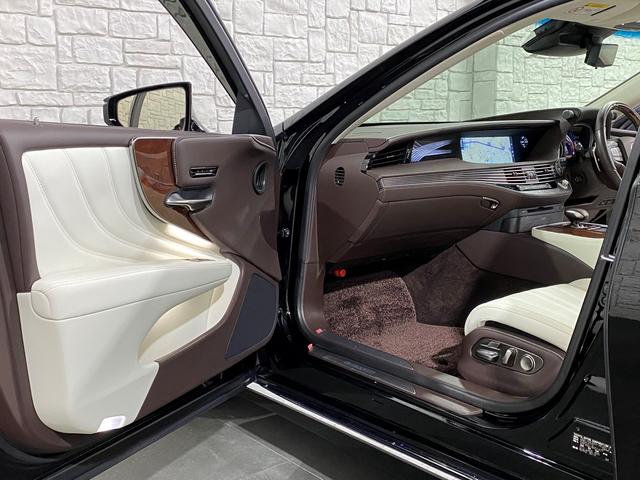 LS500 エグゼクティブ レクサスセーフティプラス マークレビンソンサウンド Rエンターテイメントシステム デジタルインナーミラー 360度パノラマカメラ COOLBOX冷蔵庫 後席マッサージシート PWトランク ETC2.0(58枚目)