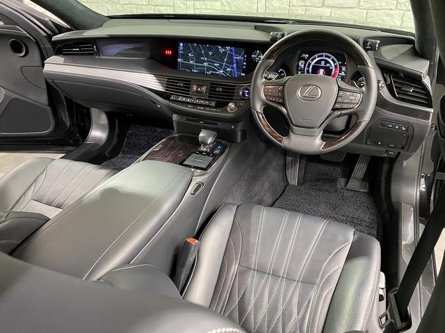LS500h エグゼクティブ レクサスセーフティプラス マークレビンソンサウンド Rエンターテイメントシステム デジタルインナーミラー 純正オプション20AW 360度パノラマカメラ 後席マッサージシート PWトランク ETC(14枚目)