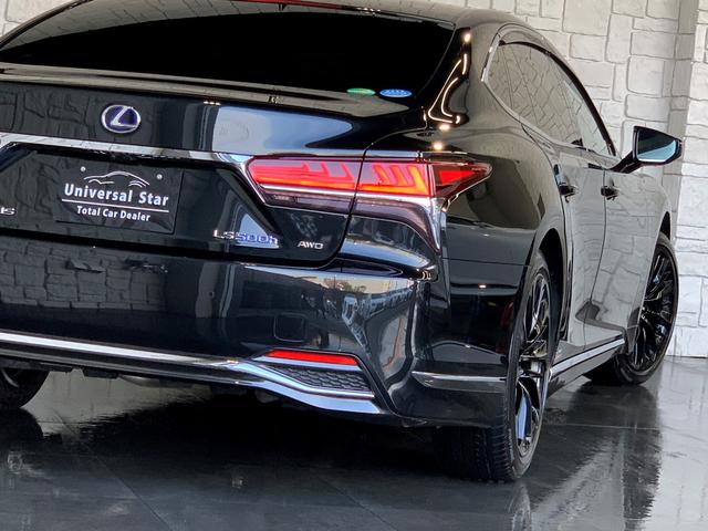 LS500h エグゼクティブ レクサスセーフティプラス マークレビンソンサウンド Rエンターテイメントシステム デジタルインナーミラー 純正オプション20AW 360度パノラマカメラ 後席マッサージシート PWトランク ETC(51枚目)