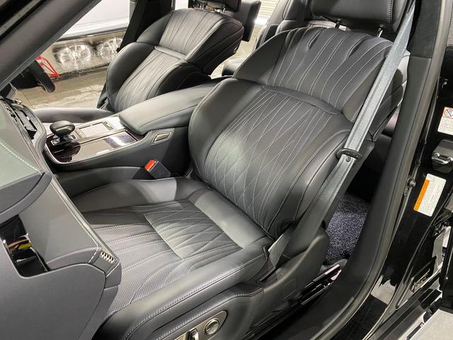 LS500h エグゼクティブ レクサスセーフティプラス マークレビンソンサウンド Rエンターテイメントシステム デジタルインナーミラー 純正オプション20AW 360度パノラマカメラ 後席マッサージシート PWトランク ETC(73枚目)