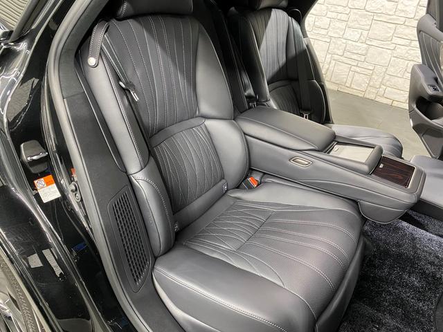 LS500h エグゼクティブ レクサスセーフティプラス マークレビンソンサウンド Rエンターテイメントシステム デジタルインナーミラー 純正オプション20AW 360度パノラマカメラ 後席マッサージシート PWトランク ETC(78枚目)