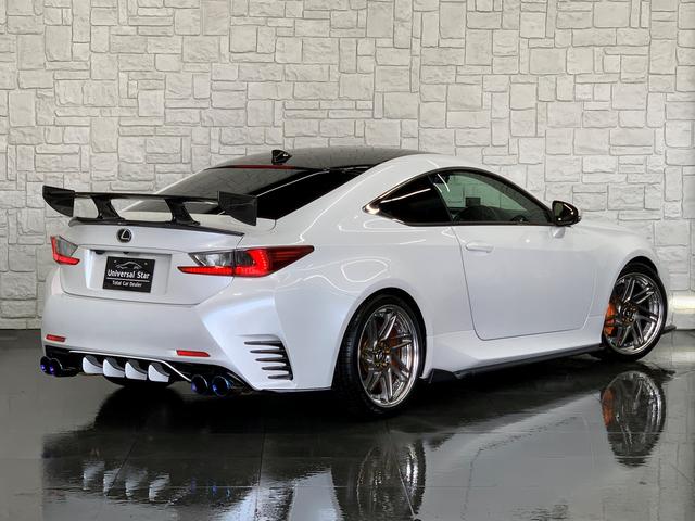 RC200t 後期RCFパフォーマンスPKG専用GTウイング/ROWENリアウイング/カーボンエアロパーツ/TI2000ローダウン/WORK19AW/オレンジキャリパー/KUHL製チタンマフラー/Dインナーミラー(56枚目)
