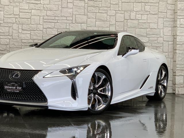 ＬＣ ＬＣ５００ｈ　Ｓパッケージ　走行７１００キロ／１オーナー／禁煙／ＬＥＸＵＳセーフティシステム＋／寒冷地仕様車／ＴＲＤエアロ／ＴＲＤウイング／アルカンターラ＋本革シート／ＣＦＲＰルーフ／ＯＰ鍛造２１ＡＷ／ＬＥＤヘッド／ＥＴＣ２．０（8枚目）