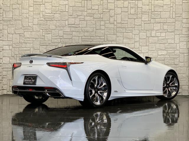 ＬＣ ＬＣ５００ｈ　Ｓパッケージ　走行７１００キロ／１オーナー／禁煙／ＬＥＸＵＳセーフティシステム＋／寒冷地仕様車／ＴＲＤエアロ／ＴＲＤウイング／アルカンターラ＋本革シート／ＣＦＲＰルーフ／ＯＰ鍛造２１ＡＷ／ＬＥＤヘッド／ＥＴＣ２．０（12枚目）