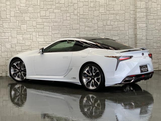 ＬＣ ＬＣ５００ｈ　Ｓパッケージ　走行７１００キロ／１オーナー／禁煙／ＬＥＸＵＳセーフティシステム＋／寒冷地仕様車／ＴＲＤエアロ／ＴＲＤウイング／アルカンターラ＋本革シート／ＣＦＲＰルーフ／ＯＰ鍛造２１ＡＷ／ＬＥＤヘッド／ＥＴＣ２．０（50枚目）