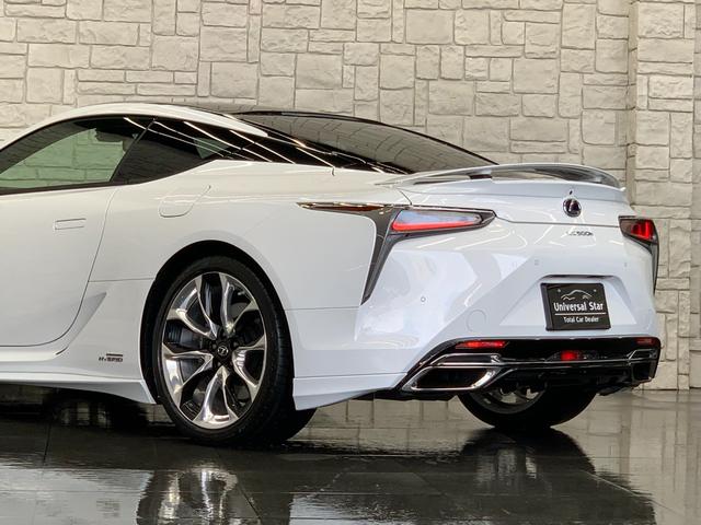 ＬＣ ＬＣ５００ｈ　Ｓパッケージ　走行７１００キロ／１オーナー／禁煙／ＬＥＸＵＳセーフティシステム＋／寒冷地仕様車／ＴＲＤエアロ／ＴＲＤウイング／アルカンターラ＋本革シート／ＣＦＲＰルーフ／ＯＰ鍛造２１ＡＷ／ＬＥＤヘッド／ＥＴＣ２．０（52枚目）