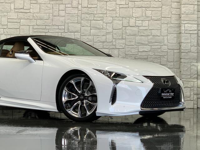 ＬＣ ＬＣ５００　コンバーチブル　ＬＥＸＵＳセーフティシステム／１オーナー車／禁煙車／屋内保管車／ＴＲＤコンプリート車／ＢＬＩＴＺスピードジャンパー／純正ＯＰプレミアムエンジンスターター／純正ドラレコ／本革シート／ＨＵＤ／ＥＴＣ２．０（31枚目）