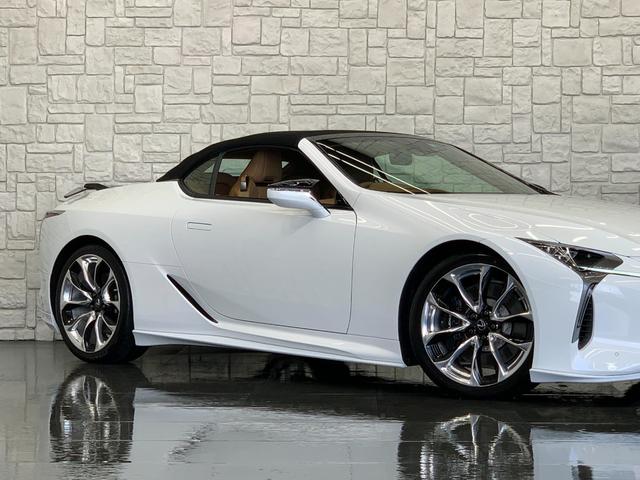 ＬＣ ＬＣ５００　コンバーチブル　ＬＥＸＵＳセーフティシステム／１オーナー車／禁煙車／屋内保管車／ＴＲＤコンプリート車／ＢＬＩＴＺスピードジャンパー／純正ＯＰプレミアムエンジンスターター／純正ドラレコ／本革シート／ＨＵＤ／ＥＴＣ２．０（32枚目）