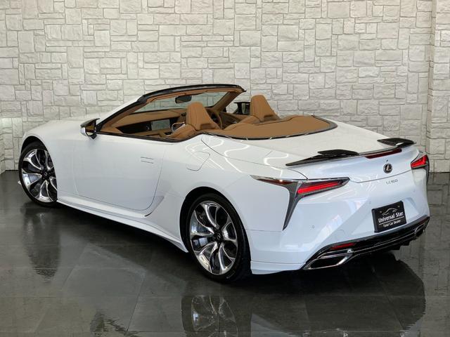 ＬＣ ＬＣ５００　コンバーチブル　ＬＥＸＵＳセーフティシステム／１オーナー車／禁煙車／屋内保管車／ＴＲＤコンプリート車／ＢＬＩＴＺスピードジャンパー／純正ＯＰプレミアムエンジンスターター／純正ドラレコ／本革シート／ＨＵＤ／ＥＴＣ２．０（51枚目）