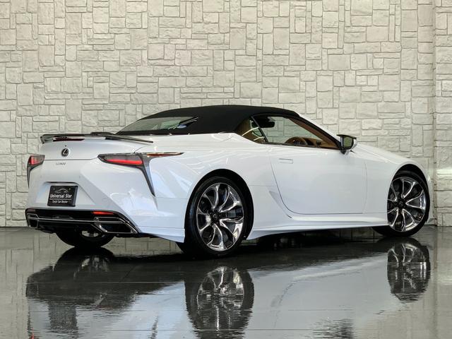 ＬＣ ＬＣ５００　コンバーチブル　ＬＥＸＵＳセーフティシステム／１オーナー車／禁煙車／屋内保管車／ＴＲＤコンプリート車／ＢＬＩＴＺスピードジャンパー／純正ＯＰプレミアムエンジンスターター／純正ドラレコ／本革シート／ＨＵＤ／ＥＴＣ２．０（57枚目）