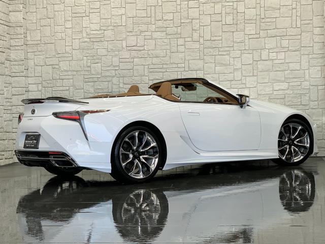 ＬＣ ＬＣ５００　コンバーチブル　ＬＥＸＵＳセーフティシステム／１オーナー車／禁煙車／屋内保管車／ＴＲＤコンプリート車／ＢＬＩＴＺスピードジャンパー／純正ＯＰプレミアムエンジンスターター／純正ドラレコ／本革シート／ＨＵＤ／ＥＴＣ２．０（61枚目）