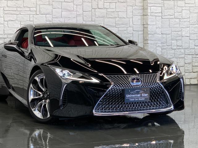 ＬＣ ＬＣ５００ｈ　Ｓパッケージ　ＬＥＸＵＳセーフティシステム＋／１オーナー／禁煙／屋内保管／後期モデル／本革シート／ＣＦＲＰルーフ／純正鍛造２１ＡＷ／カラーヘッドアップディスプレイ／ユピテルレーダー＆ドラレコ／ビルトインＥＴＣ２．０（7枚目）