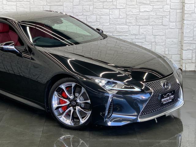 ＬＣ 　走行３０００キロ／ＬＥＸＵＳセーフティシステム＋／１オーナー車／禁煙車／屋内保管車／純正ＯＰ２１インチ鍛造ＡＷ／フレアレッドインテリア／ＣＦＲＰルーフ／ヘッドアップディスプレイ／ドラレコ／ＥＴＣ２．０（42枚目）