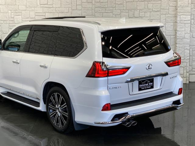 ＬＸ５７０　ＬＥＸＵＳセーフティシステム／後期／１オーナー／禁煙／モデリスタエアロ／ＯＰ２１ＡＷ／マークレビンソン３Ｄサウンド／Ｒエンターテイメント／本革／サンルーフ／３６０°全周囲カメラ／ドラレコ／ＥＴＣ２．０(52枚目)