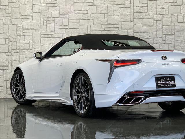 ＬＣ５００　コンバーチブル　ＬＥＸＵＳセーフティシステム＋／１オーナー車／禁煙車／屋内保管車／モデリスタエアロ／弊社オリジナル２１インチＡＷ／フレアレッド本革シート／ＨＵＤヘッドアップディスプレイ／３６０°ドラレコ／ＥＴＣ２．０(44枚目)