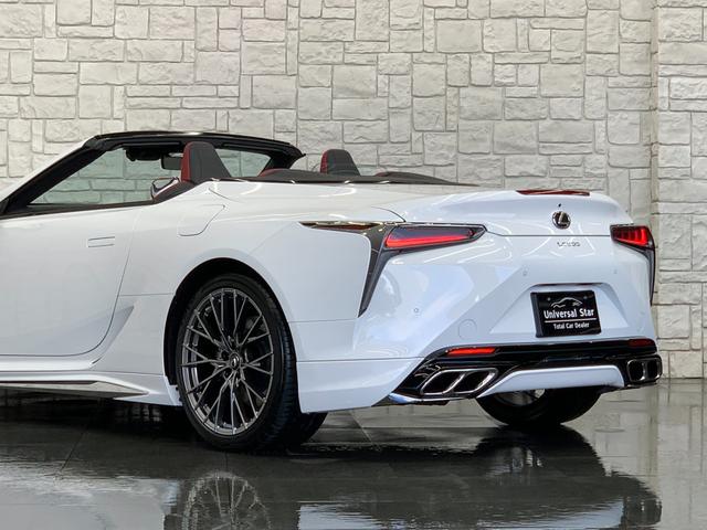 ＬＣ５００　コンバーチブル　ＬＥＸＵＳセーフティシステム＋／１オーナー車／禁煙車／屋内保管車／モデリスタエアロ／弊社オリジナル２１インチＡＷ／フレアレッド本革シート／ＨＵＤヘッドアップディスプレイ／３６０°ドラレコ／ＥＴＣ２．０(49枚目)