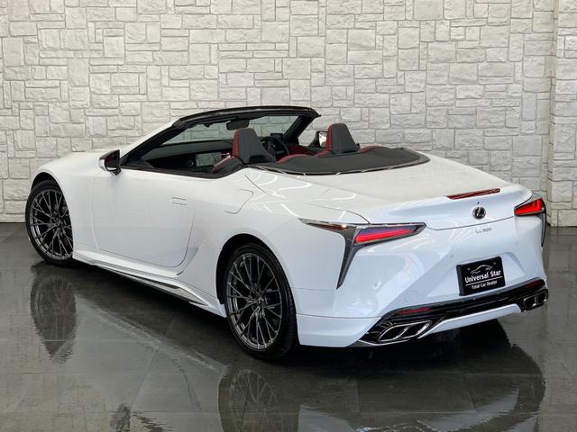 ＬＣ５００　コンバーチブル　ＬＥＸＵＳセーフティシステム＋／１オーナー車／禁煙車／屋内保管車／モデリスタエアロ／弊社オリジナル２１インチＡＷ／フレアレッド本革シート／ＨＵＤヘッドアップディスプレイ／３６０°ドラレコ／ＥＴＣ２．０(50枚目)