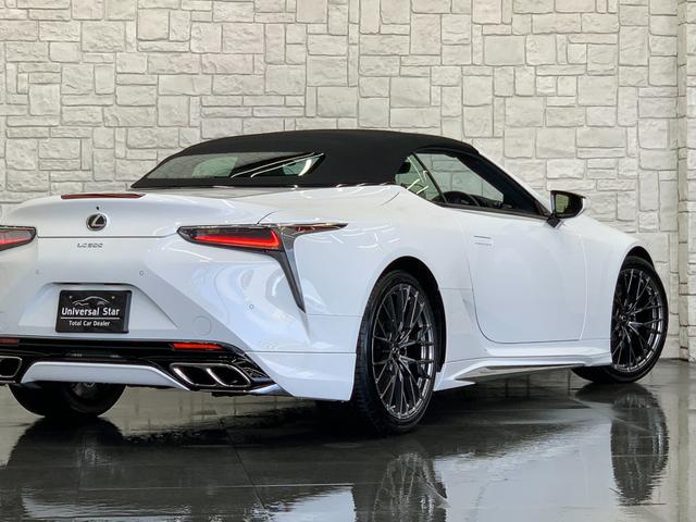 ＬＣ５００　コンバーチブル　ＬＥＸＵＳセーフティシステム＋／１オーナー車／禁煙車／屋内保管車／モデリスタエアロ／弊社オリジナル２１インチＡＷ／フレアレッド本革シート／ＨＵＤヘッドアップディスプレイ／３６０°ドラレコ／ＥＴＣ２．０(56枚目)