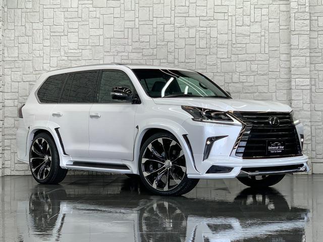 ＬＸ５７０ブラックシークエンス　令和３年最終後期モデル／１オーナー／禁煙車／屋内保管／ＬＥＸＵＳセーフティシステム／新品制作ＷＡＬＤコンプリート／マークレビンソン３Ｄサウンド／本革／ＳＲ／ＣＯＯＬＢＯＸ／３６０°全周囲カメラ／ＥＴＣ(7枚目)