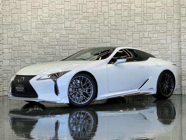 ＬＣ５００ｈ　Ｌパッケージ　ＬＥＸＵＳセーフティシステム＋／１オーナー／禁煙車／屋内保管車／モデリスタエアロ／ＴＲＤリアウイング／弊社オリジナル２１インチＡＷ／フレアレッド本革シート／ＨＵＤヘッドアップディスプレイ／ＥＴＣ２．０(9枚目)