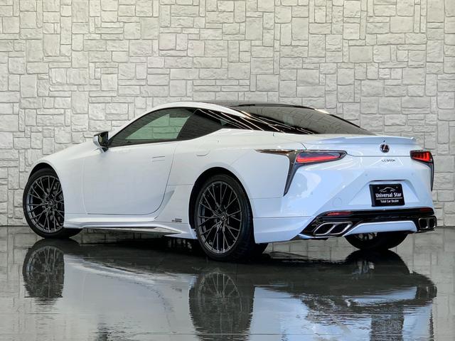 ＬＣ５００ｈ　Ｌパッケージ　ＬＥＸＵＳセーフティシステム＋／１オーナー／禁煙車／屋内保管車／モデリスタエアロ／ＴＲＤリアウイング／弊社オリジナル２１インチＡＷ／フレアレッド本革シート／ＨＵＤヘッドアップディスプレイ／ＥＴＣ２．０(11枚目)