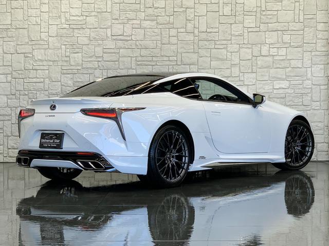 ＬＣ５００ｈ　Ｌパッケージ　ＬＥＸＵＳセーフティシステム＋／１オーナー／禁煙車／屋内保管車／モデリスタエアロ／ＴＲＤリアウイング／弊社オリジナル２１インチＡＷ／フレアレッド本革シート／ＨＵＤヘッドアップディスプレイ／ＥＴＣ２．０(12枚目)