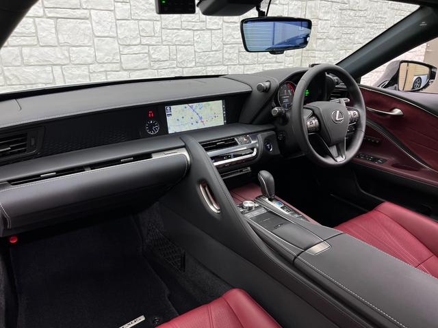 ＬＣ５００ｈ　Ｌパッケージ　ＬＥＸＵＳセーフティシステム＋／１オーナー／禁煙車／屋内保管車／モデリスタエアロ／ＴＲＤリアウイング／弊社オリジナル２１インチＡＷ／フレアレッド本革シート／ＨＵＤヘッドアップディスプレイ／ＥＴＣ２．０(15枚目)