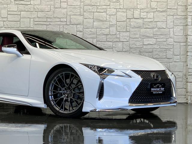 ＬＣ５００ｈ　Ｌパッケージ　ＬＥＸＵＳセーフティシステム＋／１オーナー／禁煙車／屋内保管車／モデリスタエアロ／ＴＲＤリアウイング／弊社オリジナル２１インチＡＷ／フレアレッド本革シート／ＨＵＤヘッドアップディスプレイ／ＥＴＣ２．０(31枚目)