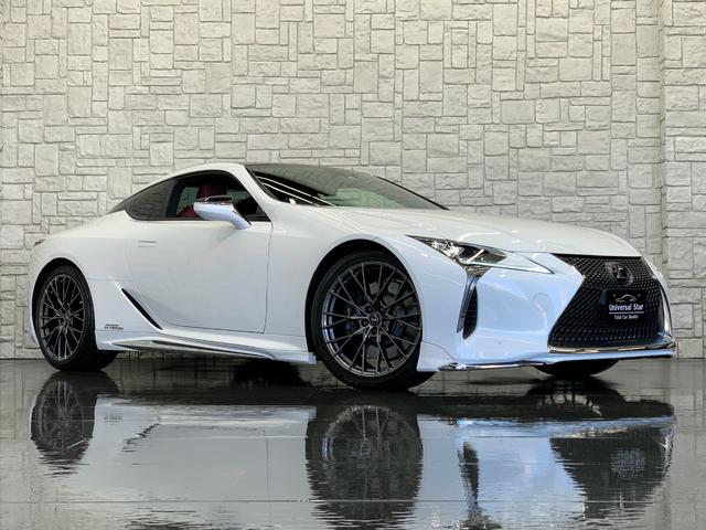 ＬＣ５００ｈ　Ｌパッケージ　ＬＥＸＵＳセーフティシステム＋／１オーナー／禁煙車／屋内保管車／モデリスタエアロ／ＴＲＤリアウイング／弊社オリジナル２１インチＡＷ／フレアレッド本革シート／ＨＵＤヘッドアップディスプレイ／ＥＴＣ２．０(35枚目)