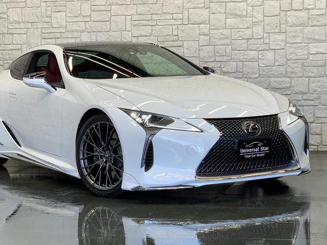 ＬＣ５００ｈ　Ｌパッケージ　ＬＥＸＵＳセーフティシステム＋／１オーナー／禁煙車／屋内保管車／モデリスタエアロ／ＴＲＤリアウイング／弊社オリジナル２１インチＡＷ／フレアレッド本革シート／ＨＵＤヘッドアップディスプレイ／ＥＴＣ２．０(43枚目)