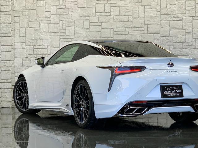 ＬＣ５００ｈ　Ｌパッケージ　ＬＥＸＵＳセーフティシステム＋／１オーナー／禁煙車／屋内保管車／モデリスタエアロ／ＴＲＤリアウイング／弊社オリジナル２１インチＡＷ／フレアレッド本革シート／ＨＵＤヘッドアップディスプレイ／ＥＴＣ２．０(46枚目)