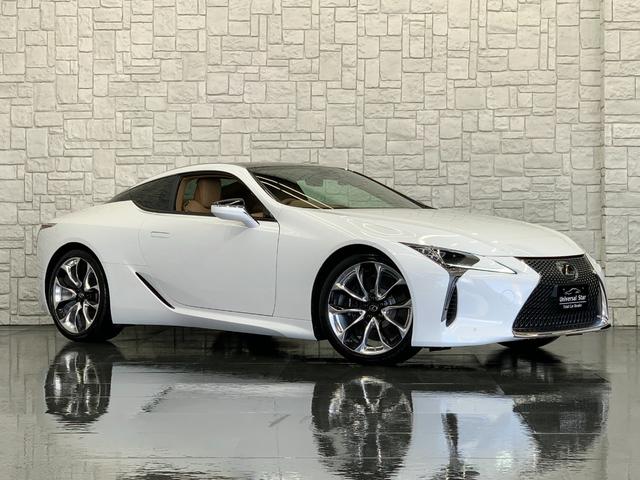 ＬＣ５００　Ｌパッケージ　マイナーチェンジ後期モデル／ＬＥＸＵＳセーフティシステム＋／純正ＯＰ２１インチ鍛造ＡＷ／オーカーインテリア／本革シート／パノラマガラスサンルーフ／３眼ＬＥＤヘッド／前後ドラレコ／ビルトインＥＴＣ２．０(6枚目)