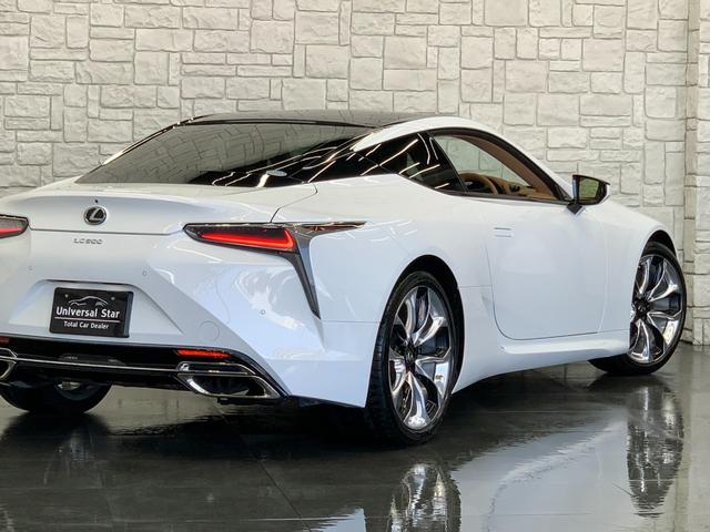 ＬＣ５００　Ｌパッケージ　マイナーチェンジ後期モデル／ＬＥＸＵＳセーフティシステム＋／純正ＯＰ２１インチ鍛造ＡＷ／オーカーインテリア／本革シート／パノラマガラスサンルーフ／３眼ＬＥＤヘッド／前後ドラレコ／ビルトインＥＴＣ２．０(12枚目)