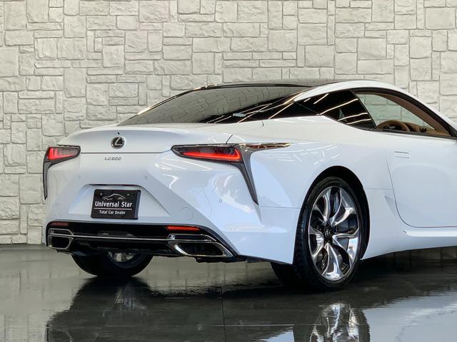 ＬＣ５００　Ｌパッケージ　マイナーチェンジ後期モデル／ＬＥＸＵＳセーフティシステム＋／純正ＯＰ２１インチ鍛造ＡＷ／オーカーインテリア／本革シート／パノラマガラスサンルーフ／３眼ＬＥＤヘッド／前後ドラレコ／ビルトインＥＴＣ２．０(64枚目)