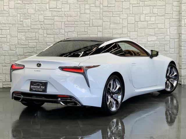 ＬＣ５００　Ｌパッケージ　マイナーチェンジ後期モデル／ＬＥＸＵＳセーフティシステム＋／純正ＯＰ２１インチ鍛造ＡＷ／オーカーインテリア／本革シート／パノラマガラスサンルーフ／３眼ＬＥＤヘッド／前後ドラレコ／ビルトインＥＴＣ２．０(65枚目)