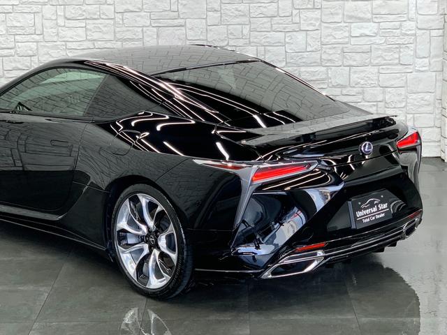 ＬＣ ＬＣ５００ｈ　Ｓパッケージ　ＬＥＸＵＳセーフティシステム＋／１オーナー／禁煙車／屋内保管車／マークレビンソン３Ｄサウンド／ＴＲＤエアロ／純正ＯＰ２１ＡＷ／ＣＦＲＰルーフ／電動ウイング／カラーヘッドアップディスプレイ／ＥＴＣ２．０（55枚目）