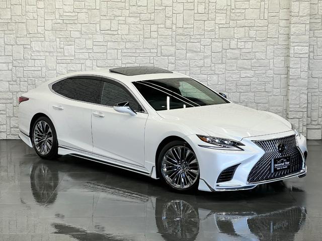 ＬＳ ＬＳ５００　バージョンＬ　ＬＥＸＵＳセーフティシステム＋Ａ／１オーナー／禁煙／屋内保管車／モデリスタアロ／ＴＲＤマフラー／マークレビンソンサウンド／黒本革／サンルーフ／パノラマビューカメラ／Ｄインナーミラー／Ｐトランク／ＥＴＣ（36枚目）