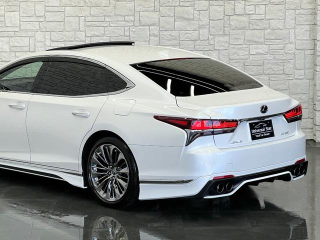 ＬＳ ＬＳ５００　バージョンＬ　ＬＥＸＵＳセーフティシステム＋Ａ／１オーナー／禁煙／屋内保管車／モデリスタアロ／ＴＲＤマフラー／マークレビンソンサウンド／黒本革／サンルーフ／パノラマビューカメラ／Ｄインナーミラー／Ｐトランク／ＥＴＣ（53枚目）