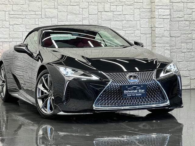 ＬＣ ＬＣ５００　コンバーチブル　ＬＥＸＵＳセーフティシステム＋／１オーナー／禁煙車／屋内保管車／電動オープン／モデリスタエアロ／マークレビンソン３Ｄサウンド／フレアレッド本革シート（シートエアコン＆ヒーター）／ドラレコ／ＥＴＣ２．０（8枚目）