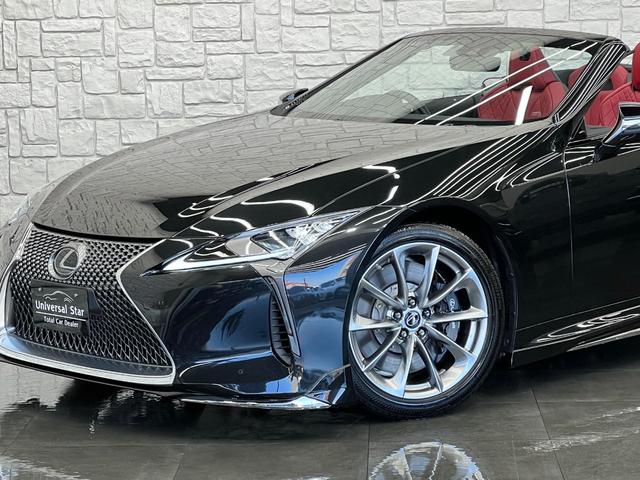 ＬＣ ＬＣ５００　コンバーチブル　ＬＥＸＵＳセーフティシステム＋／１オーナー／禁煙車／屋内保管車／電動オープン／モデリスタエアロ／マークレビンソン３Ｄサウンド／フレアレッド本革シート（シートエアコン＆ヒーター）／ドラレコ／ＥＴＣ２．０（27枚目）