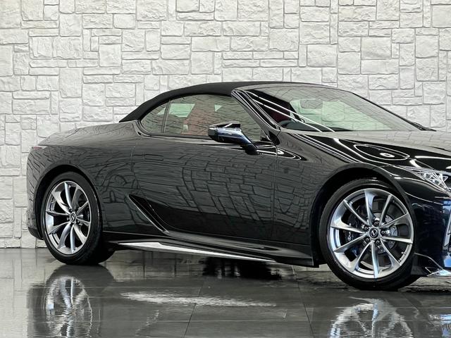 ＬＣ ＬＣ５００　コンバーチブル　ＬＥＸＵＳセーフティシステム＋／１オーナー／禁煙車／屋内保管車／電動オープン／モデリスタエアロ／マークレビンソン３Ｄサウンド／フレアレッド本革シート（シートエアコン＆ヒーター）／ドラレコ／ＥＴＣ２．０（33枚目）