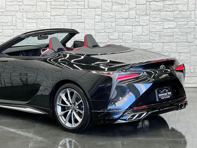 ＬＣ ＬＣ５００　コンバーチブル　ＬＥＸＵＳセーフティシステム＋／１オーナー／禁煙車／屋内保管車／電動オープン／モデリスタエアロ／マークレビンソン３Ｄサウンド／フレアレッド本革シート（シートエアコン＆ヒーター）／ドラレコ／ＥＴＣ２．０（55枚目）