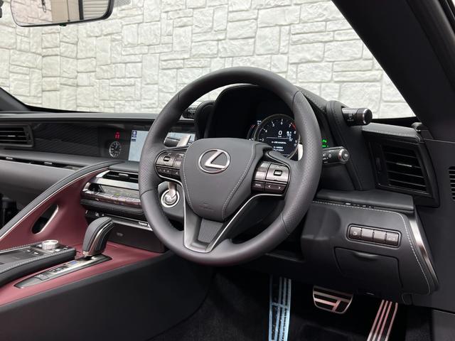 ＬＣ ＬＣ５００　コンバーチブル　ＬＥＸＵＳセーフティシステム＋／１オーナー／禁煙車／屋内保管車／電動オープン／モデリスタエアロ／マークレビンソン３Ｄサウンド／フレアレッド本革シート（シートエアコン＆ヒーター）／ドラレコ／ＥＴＣ２．０（73枚目）