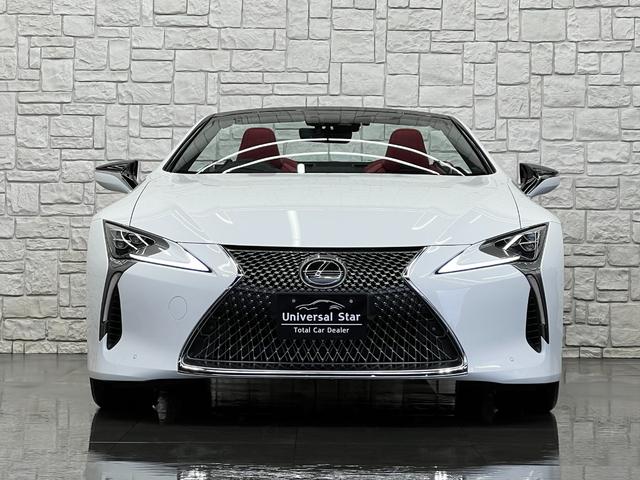 ＬＣ ＬＣ５００　コンバーチブル　ＬＥＸＵＳセーフティシステム＋／１オーナー車／禁煙／屋内保管車／電動オープン／純正ＯＰ鍛造２１ＡＷ／レッド本革シート（シートエアコン＆ヒーター）／ＨＵＤヘッドアップディスプレイ／ドラレコ／ＥＴＣ２．０（2枚目）