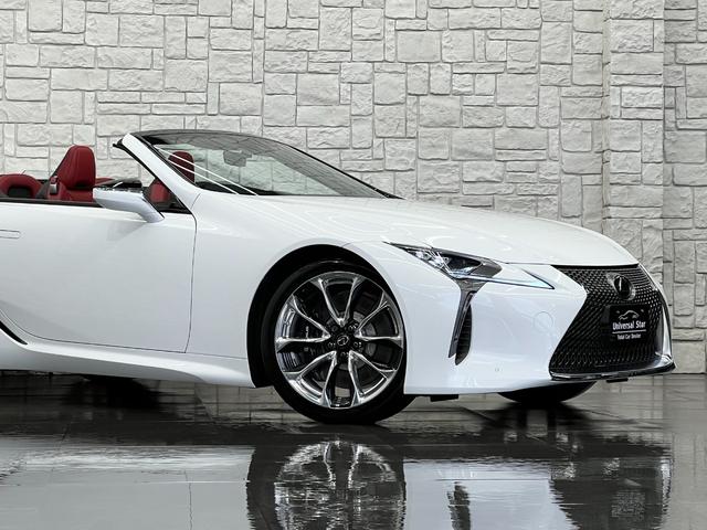 ＬＣ ＬＣ５００　コンバーチブル　ＬＥＸＵＳセーフティシステム＋／１オーナー車／禁煙／屋内保管車／電動オープン／純正ＯＰ鍛造２１ＡＷ／レッド本革シート（シートエアコン＆ヒーター）／ＨＵＤヘッドアップディスプレイ／ドラレコ／ＥＴＣ２．０（34枚目）