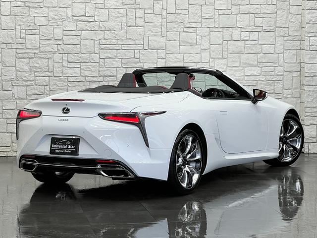 ＬＣ ＬＣ５００　コンバーチブル　ＬＥＸＵＳセーフティシステム＋／１オーナー車／禁煙／屋内保管車／電動オープン／純正ＯＰ鍛造２１ＡＷ／レッド本革シート（シートエアコン＆ヒーター）／ＨＵＤヘッドアップディスプレイ／ドラレコ／ＥＴＣ２．０（63枚目）