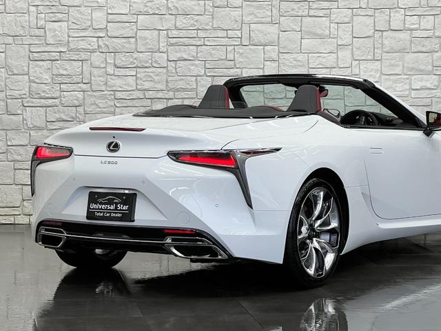 ＬＣ ＬＣ５００　コンバーチブル　ＬＥＸＵＳセーフティシステム＋／１オーナー車／禁煙／屋内保管車／電動オープン／純正ＯＰ鍛造２１ＡＷ／レッド本革シート（シートエアコン＆ヒーター）／ＨＵＤヘッドアップディスプレイ／ドラレコ／ＥＴＣ２．０（64枚目）