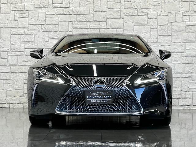 ＬＣ５００　Ｌパッケージ　令和４年後期モデル／ＬＥＸＵＳセーフティシステム＋／１オーナー／禁煙車／屋内保管車／マークレビンソン３Ｄサウンド／ＨＵＤヘッドアップディスプレイ／オーカーインテリア／本革／パノラマルーフ／ＥＴＣ２．０(2枚目)