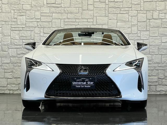 ＬＣ５００　コンバーチブル　ＬＥＸＵＳセーフティシステム＋／１オーナー／禁煙／屋内保管車／電動オープン／純正ＯＰ鍛造２１ＡＷ／オーカー本革シート（シートエアコン＆ヒーター）／ＨＵＤヘッドアップディスプレイ／ドラレコ／ＥＴＣ２．０(2枚目)